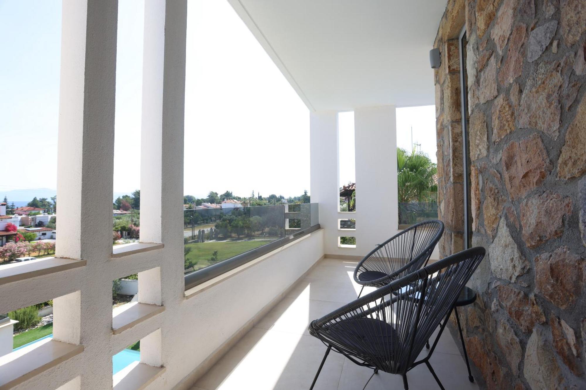 Villa Douglas - Private Pool, Bbq, 4Bdrms, View Pefkochori Exterior foto